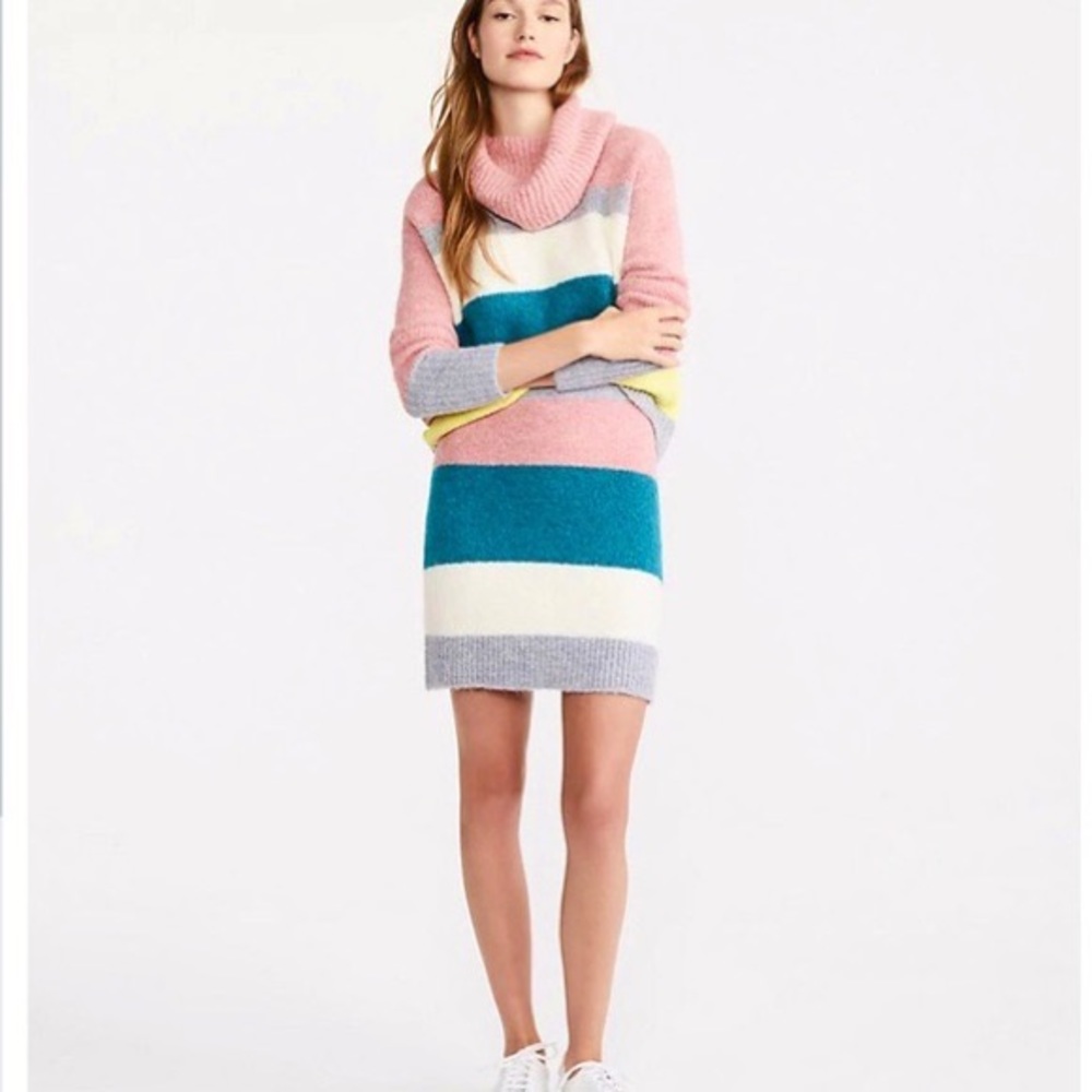 Lou & Grey Striped Sweater Skirt